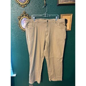 Duluth Trading Co. Firehose Flex Khaki Pants Sz 42x30